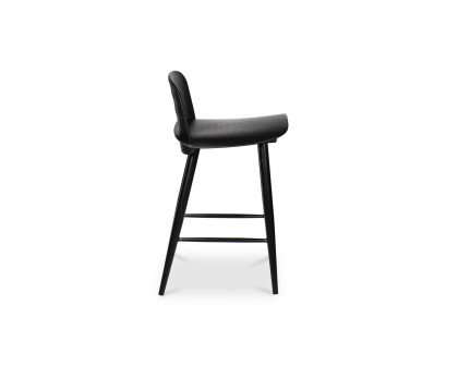 Moe's Looey Contemporary Counter Stool Set of 2 - Black