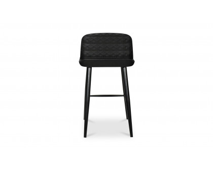 Moe's Looey Contemporary Counter Stool Set of 2 - Black