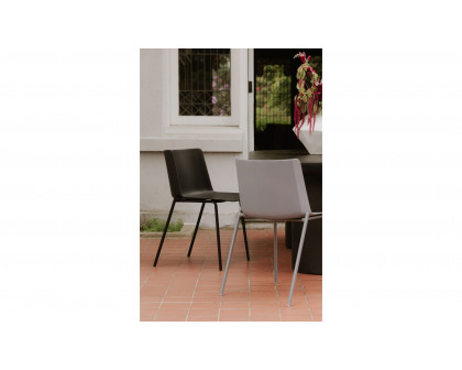 Moe's Silla Contemporary Dining Chair Set of 2 - Black