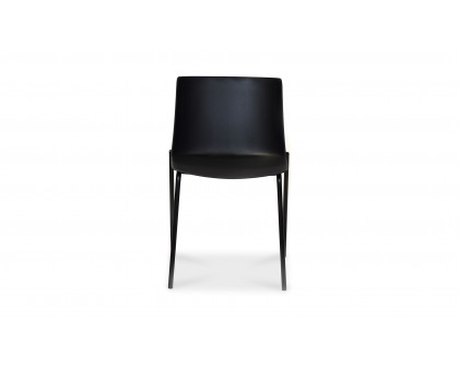 Moe's Silla Contemporary Dining Chair Set of 2 - Black