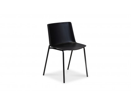 Moe's Silla Contemporary Dining Chair Set of 2 - Black