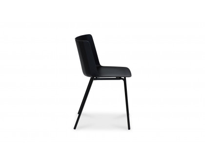 Moe's Silla Contemporary Dining Chair Set of 2 - Black