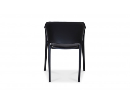 Moe's Faro Modern Dining Chair Set of 2 - Black