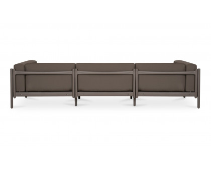 Moe's Suri Contemporary Sofa - Burgundy