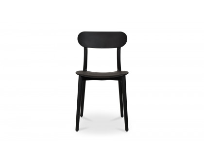 Moe's Kent Modern Dining Chair Set of 2 - Black