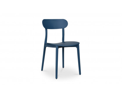 Moe's Kent Modern Dining Chair Set of 2 - Navy