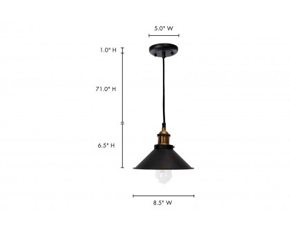 Moe's - Renata Pendant Lamp in Black