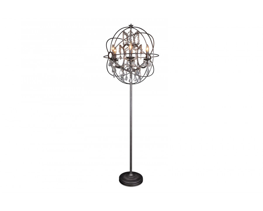 Moe's - Adelina Floor Lamp in Brown