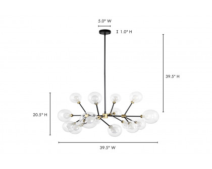 Moe's - Andromeda Pendant Light in Yellow