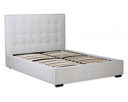 Moe's Belle Storage Bed - Tufted Sand, Queen