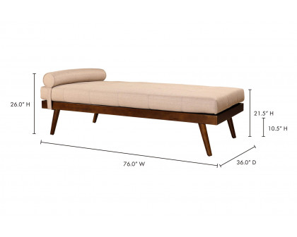 Moe's - Alessa Daybed in Brown