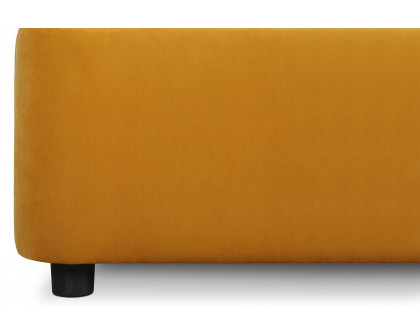 Moe's Samara Bed - Yellow, Queen