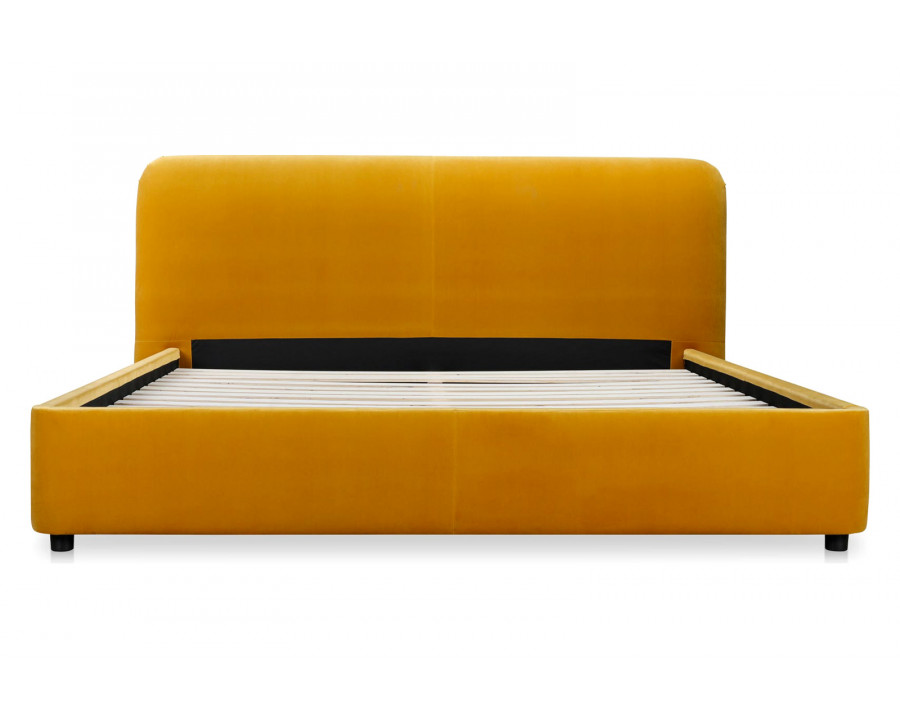 Moe's Samara Bed - Yellow, King