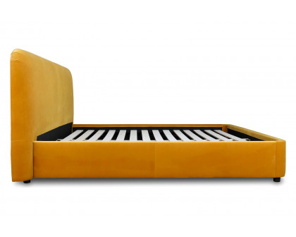 Moe's Samara Bed - Yellow, King