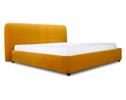 Moe's Samara Bed - Yellow, King