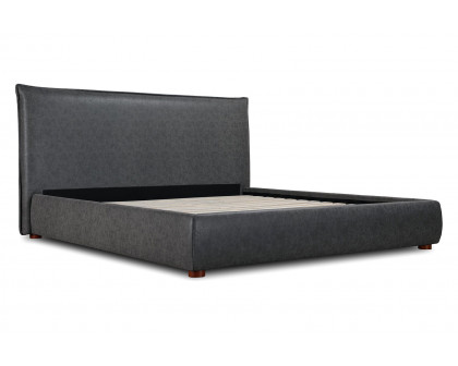 Moe's Luzon Bed - Slate, King