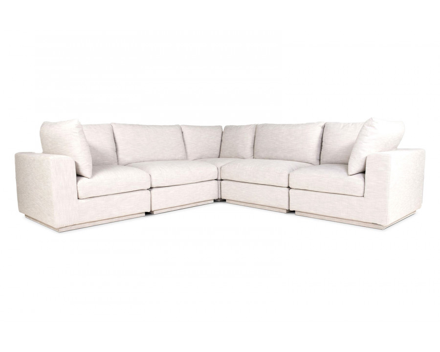 Moe's - Justin Classic L Modular Sectional in Beige