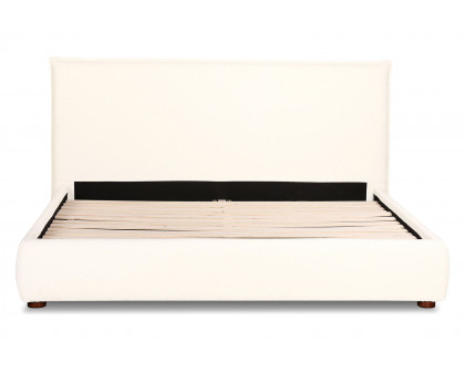 Moe's Recharge Bed - White, Queen