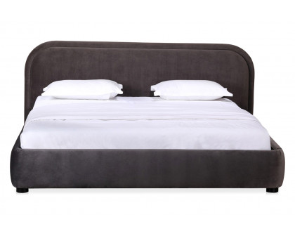 Moe's Colin Bed - Dark Gray, Queen