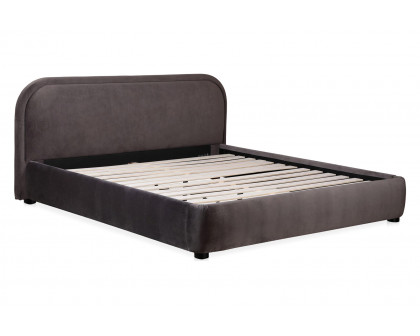 Moe's Colin Bed - Dark Gray, King