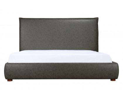 Moe's Luzon Bed Tall Headboard - Slate, King