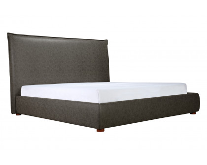 Moe's Luzon Bed Tall Headboard - Slate, King