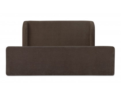 Moe's Sophia Contemporary Queen Size Bed - Brown