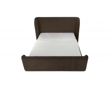 Moe's Sophia Contemporary King Size Bed - Brown