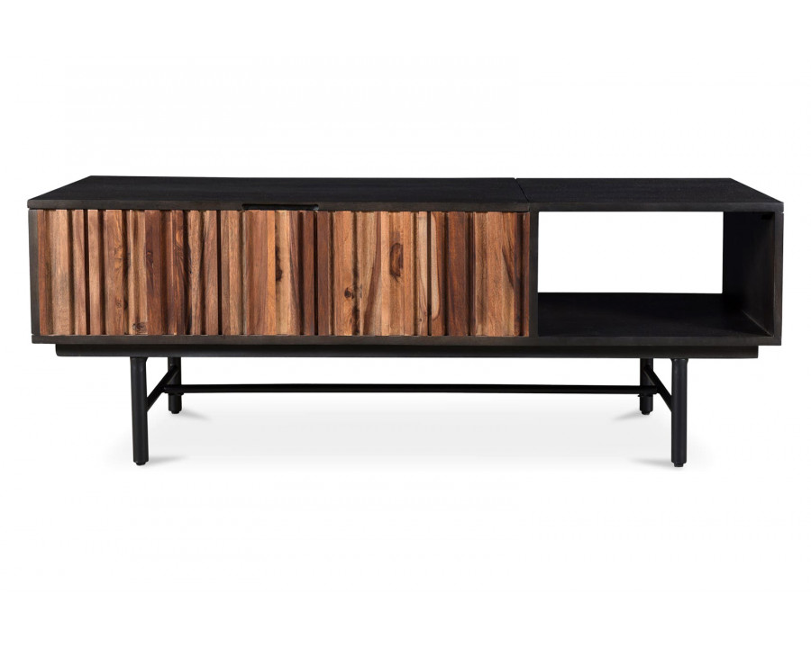 Moe's - Jackson Storage Coffee Table in Black