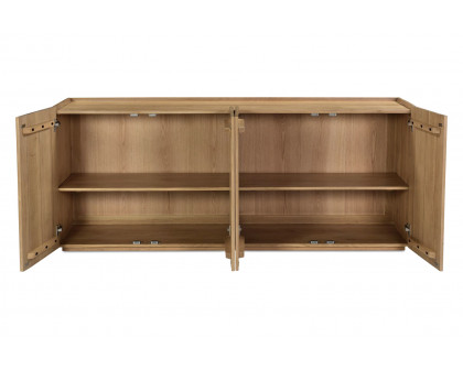 Moe's - Plank Sideboard in Brown