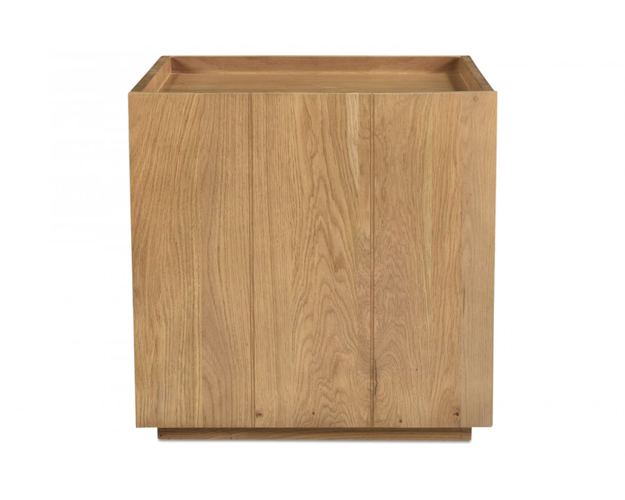 Moe's - Plank Nightstand in Brown