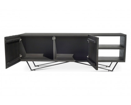 Moe's - Brolio Media Console in Gray