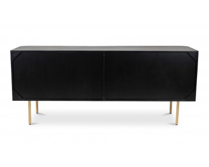 Moe's - Dionne Art Deco Sideboard in Brass