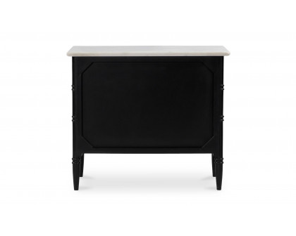 Moe's - Eleanor Rustic 1 Drawer Nightstand in Black