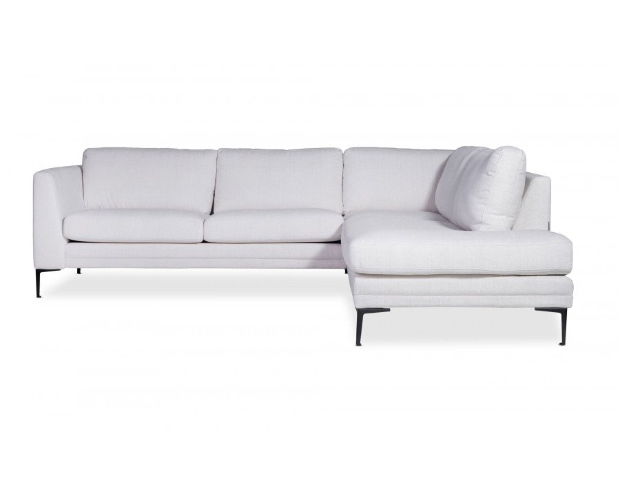 Moe's Solara Modern Sectional - Vanilla