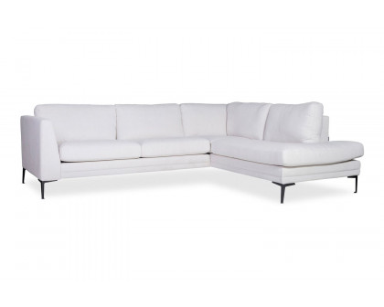 Moe's Solara Modern Sectional - Vanilla