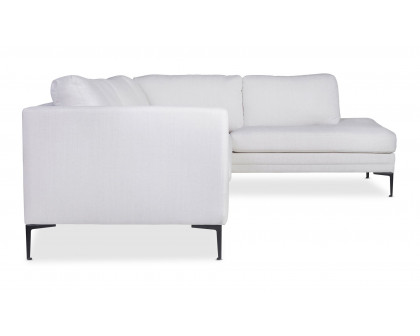 Moe's Solara Modern Sectional - Vanilla