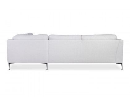 Moe's Solara Modern Sectional - Vanilla