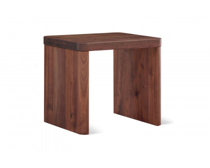 Moe's - Lowri Modern Side Table in Walnut