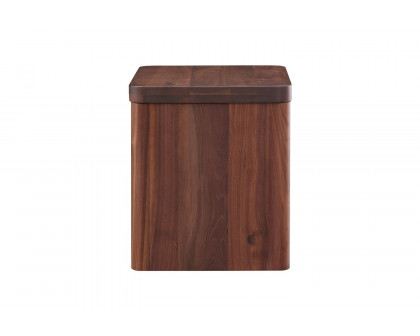 Moe's - Lowri Modern Side Table in Walnut