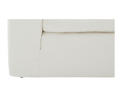 Moe's Selene Modern 2.5 Seater Sofa - Cream Linen