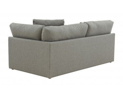 Moe's Malin Modern One Arm Right Facing Sofa - Gray