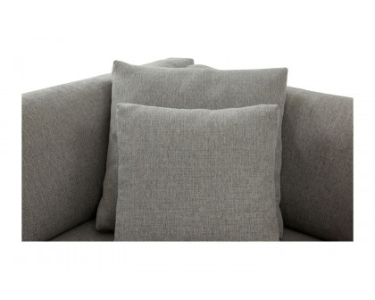 Moe's Malin Modern One Arm Right Facing Sofa - Gray