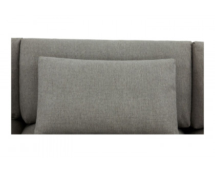 Moe's Malin Modern One Arm Left Facing Sofa - Gray