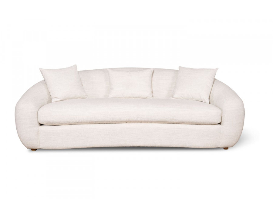 Moe's Oceana Modern 3 Seater Sofa - Sea Pearl