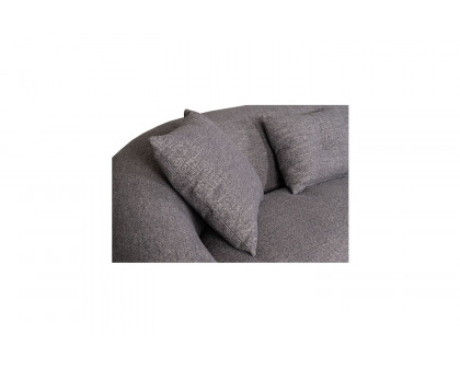 Moe's Oceana Modern 3 Seater Sofa - Storm Cloud