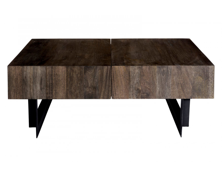 Moe's - Tiburon Storage Coffee Table in Brown