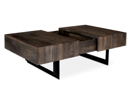 Moe's - Tiburon Storage Coffee Table in Brown