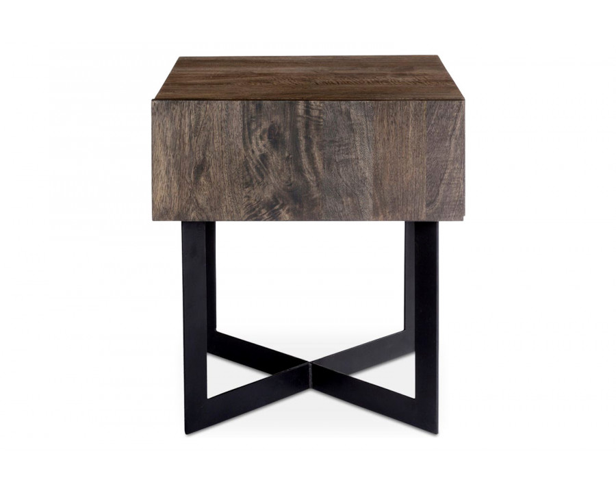 Moe's - Tiburon Side Table in Brown