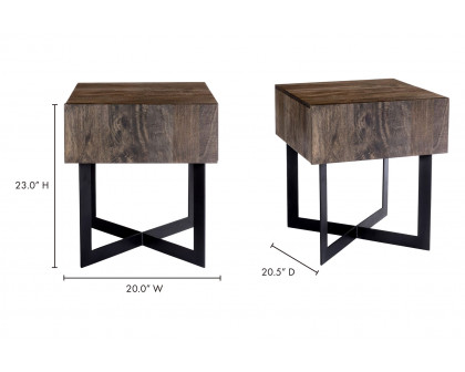 Moe's™ Tiburon Side Table - Brown